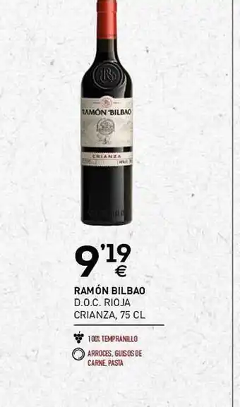 BM Supermercados Ramón bilbao d.o.c. rioja crianza oferta