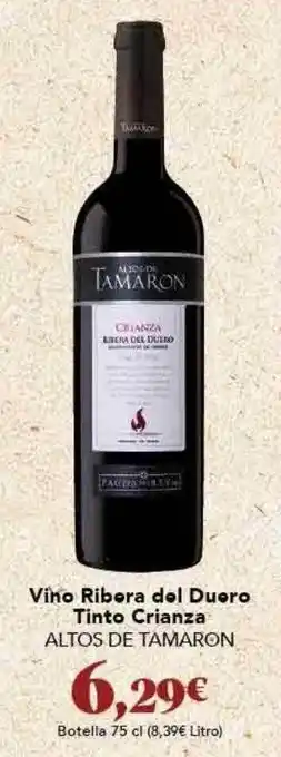 Gadis Vino ribera del duero tinto crianza altos de tamaron oferta