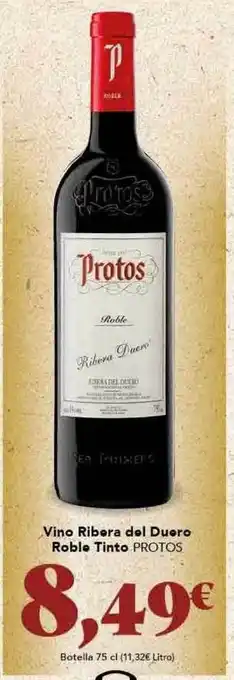 Gadis Vino ribera del duero roble tinto protos oferta