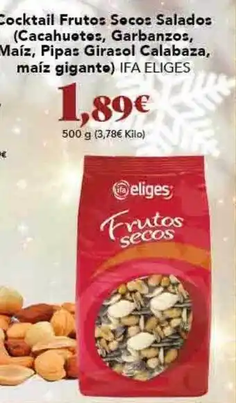 Gadis Cocktail frutos secos salados oferta