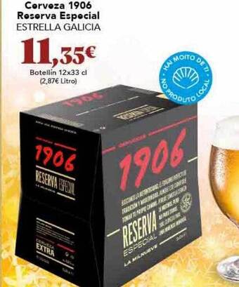 Gadis Cerveza 1906 reserva especial estrella galicia oferta