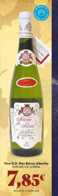 Gadis Vino d.o. rías baixas albariño señorio de sobral oferta