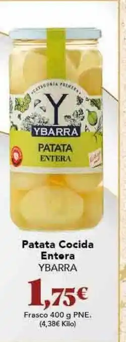 Gadis Patata cocida entera ybarra oferta