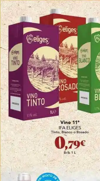 Gadis Vino 11° ifa eliges tinto, blanco o rosado oferta