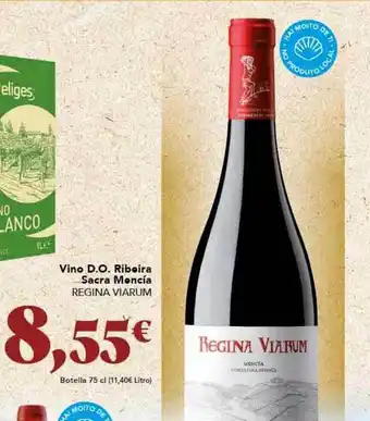 Gadis Vino d.o. ribeira sacra mencía regina viarum oferta