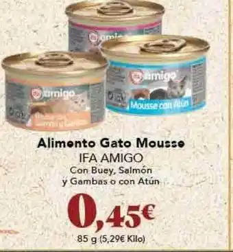 Gadis Alimento gato mousse ifa amigo oferta