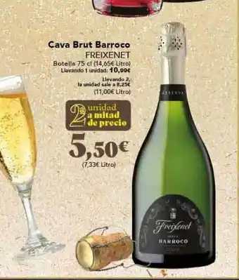 Gadis Cava brut barroco freixenet oferta