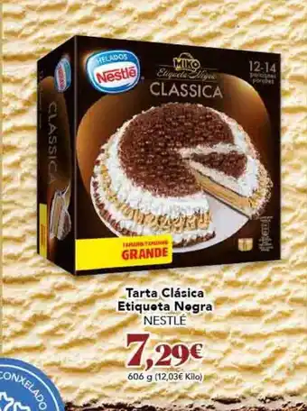 Gadis Tarta clásica etiqueta negra nestlé oferta
