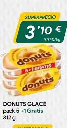 Masymas Donuts glacé pack 5 +1 gratis oferta