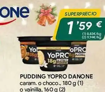 Masymas Pudding yopro danone oferta