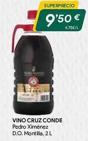 Masymas Vino cruz conde pedro ximénez d.o. montilla oferta