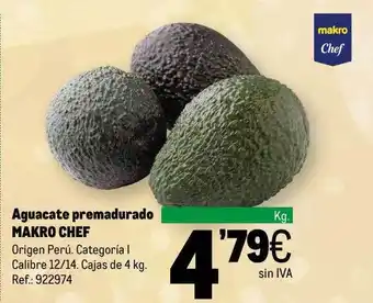 Makro Aguacate premadurado makro oferta