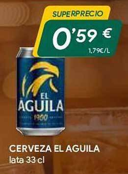 Masymas Cerveza el aguila oferta