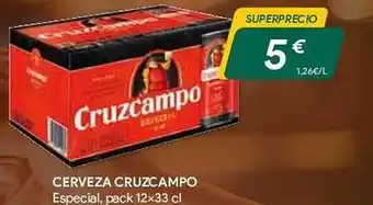 Masymas Cerveza cruzcampo especial oferta