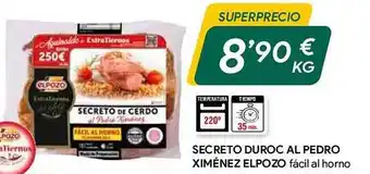Masymas Secreto duroc al pedro ximénez elpozo oferta