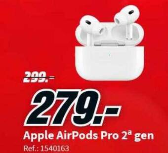 MediaMarkt Apple airpods pro 2a gen oferta