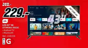 MediaMarkt Led 43 oferta