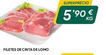 Masymas Filetes de cinta de lomo oferta