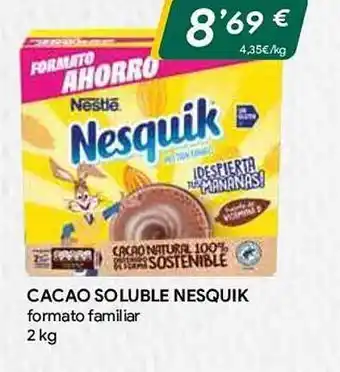 Masymas Cacao soluble nesquik formato familiar oferta
