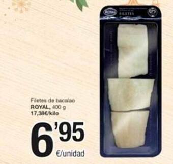 SPAR Filetes de bacalao royal oferta