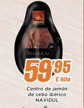 SPAR Centro de jamón de cebo ibérico navidul oferta
