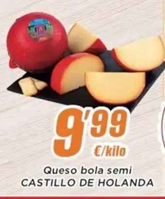 SPAR Queso bola semi castillo de holanda oferta
