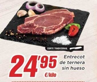 SPAR Entrecot de ternera sin hueso oferta
