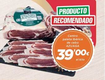 SPAR Centro paleta ibérica de cebo azuaga oferta