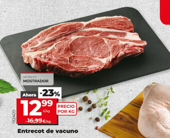 Dia Entrecot de vacuno oferta