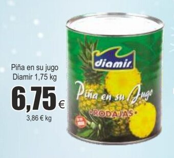 FROIZ Piña en su jugo diamir 1,75 kg oferta