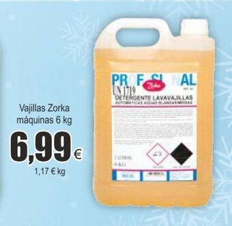 FROIZ Vajillas zorka máquinas 6 kg oferta