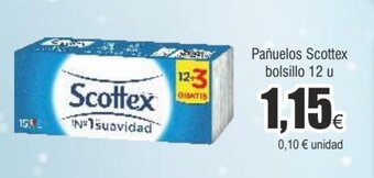 FROIZ Pañuelos scottex bolsillo 12 u oferta