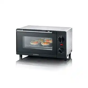 Chafiras Horno eléctrico 9l 800w negro/plata | severin oferta