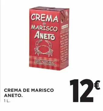 Hipercor Crema de marisco aneto oferta