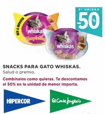 Hipercor Whiskas oferta