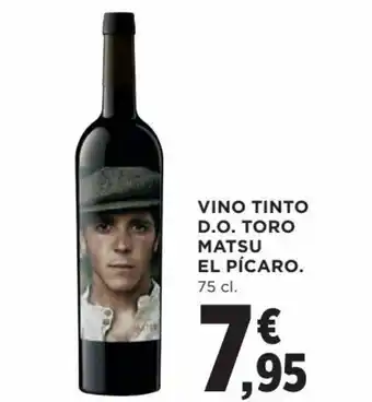 Hipercor Vino tinto d.o. toro matsu el picaro oferta