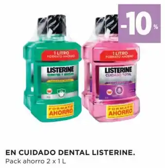 Hipercor Listerine oferta