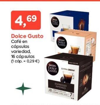 Suma Supermercados Dolce Gusto Café en Cápsulas oferta