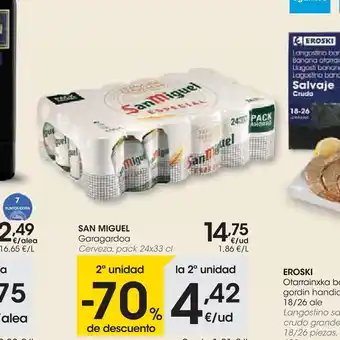 Aliprox Cerveza san miguel oferta