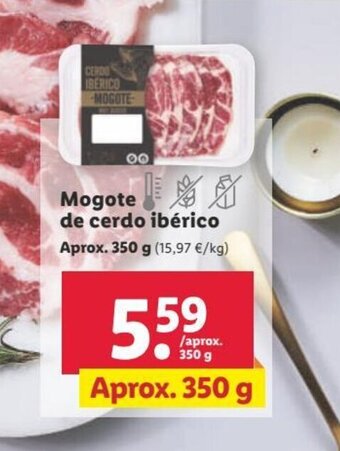 Lidl Mogote de cerdo ibérico oferta