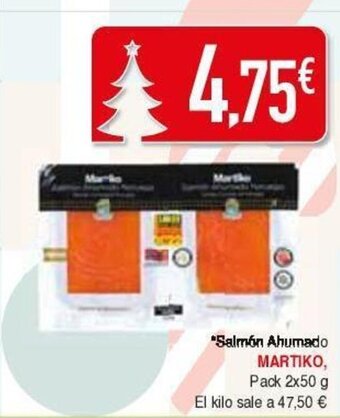 Masymas Salmón ahumado MARTIKO oferta