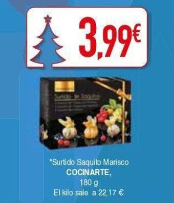 Masymas Surtido saquito marisco COCINARTE oferta