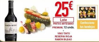 Masymas Vino tinto reserva rioja ramón bilbao oferta