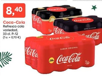 Suma Supermercados Coca-cola refresco cola variedad, 33 cl oferta