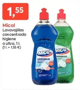 Suma Supermercados Mical lavavajillas concentrado higiene oferta