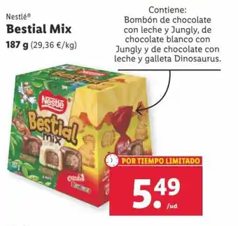 Lidl Bestial mix NESTLE oferta