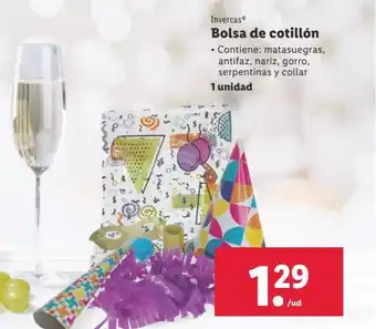 Lidl Bolsa de cotillón oferta