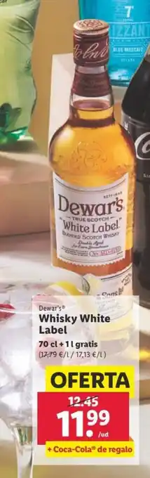 Lidl Whisky white label oferta