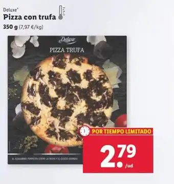Lidl Pizza con trufa DELUXE oferta