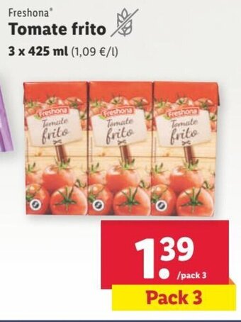 Lidl Tomate frito FRESHONA oferta